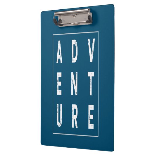 Het is tijd voor avontuur klembord (Links)