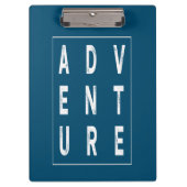 Het is tijd voor avontuur klembord (Voorkant)