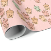 Het is tijd voor boba cadeaupapier (Rol Hoek)