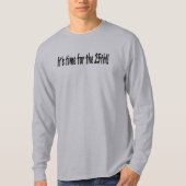 Het is tijd voor de 25e t-shirt (Voorkant)