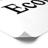 Het is tijd voor de economie poster (Hoek)