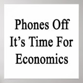 Het is tijd voor de economie poster (Voorkant)