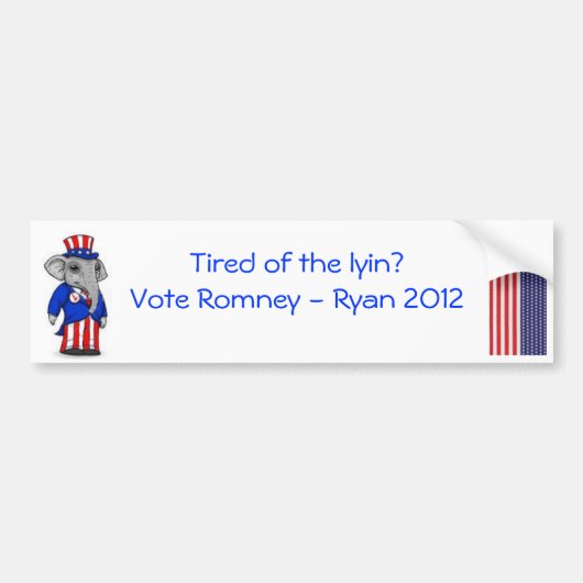 Het is tijd voor de waarheid! bumpersticker (Voorkant)