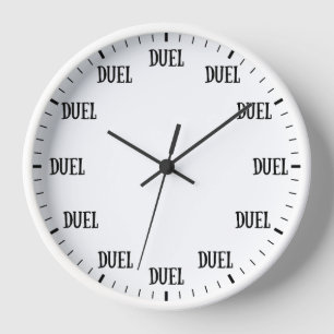 Het is tijd voor Duel Clock - grappige Dueling Uur