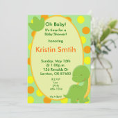 Het is tijd voor een babyetentje. kaart (Staand voorkant)