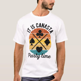 Het is tijd voor een feest in de canasta | Funny c T-shirt