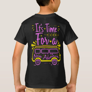 HET IS TIJD VOOR EEN NIEUW AVONTUUR T-SHIRT