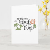 Het is tijd voor een reisje. kaart (Gele Bloem)