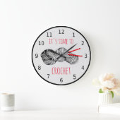 Het is tijd voor haakjes met cijfers grote klok (Huis)