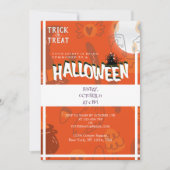 Het is tijd voor Halloween, Trick or treat kostuum Kaart (Voorkant)
