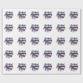 Het is tijd voor Kamala Harris' verkiezing Cadeaupapier (Vlak)