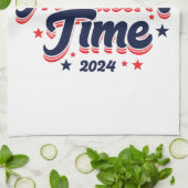 Het is tijd voor Kamala Harris' verkiezing Theedoek (Gevouwen)