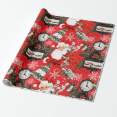 Het is tijd voor kerstpapier cadeaupapier (Uitgerold)