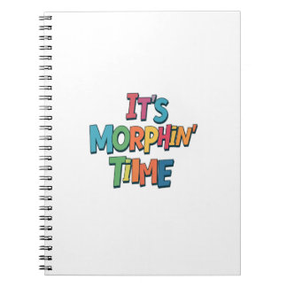 "Het is tijd voor Morphin" Notitieboek