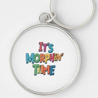 "Het is tijd voor Morphin" Sleutelhanger
