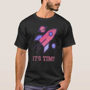 Het is tijd voor plan B Bitcoin Crypto Retro T-shirt