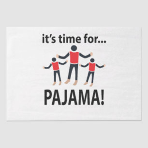 Het is tijd voor pyjama tissuepapier