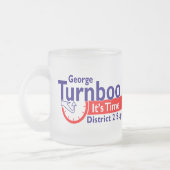 Het is tijd voor Turnboo-Mok Matglas Koffiemok (Links)