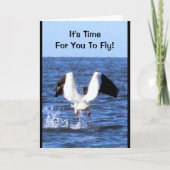 Het is Tijd voor u te vliegen! De Kaart van de (Voorkant)