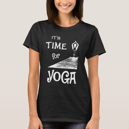 Het is tijd voor yoga 2 t-shirt (Voorkant)