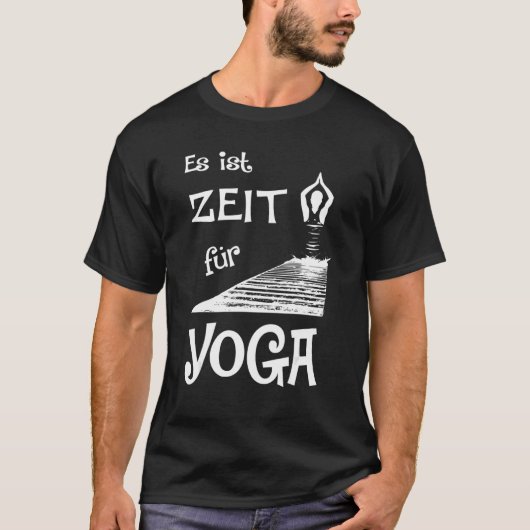 Het is tijd voor yoga t-shirt (Voorkant)
