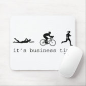 Het is tijd voor zakelijk gebruik muismat (Met muis)