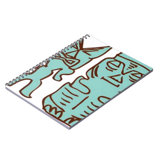 Het is Tiki Time. Notitieboek (Linkerzijde)