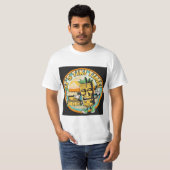 Het is Tiki Time. T-shirt (Voorkant volledig)