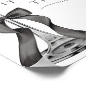 Het is Tini Time Funny Dirty Martini Bar Sign Poster (Hoek)