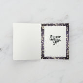 Het is toch je verjaardag? grappig kaart (Binnen)