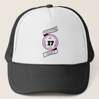 Het is trots op 17 trucker pet