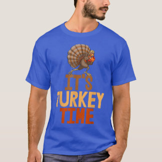 Het is Turkije Time Funny Turkey Food Women T-shirt