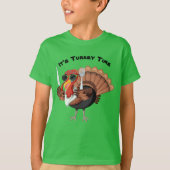 Het is Turks Time Boy T-Shirt (Voorkant)