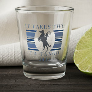Het Is Twee Persoonlijk om Tango te Dansen - Weste Shot Glas