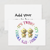 Het is tweeling! (Voorkant / Achterkant)