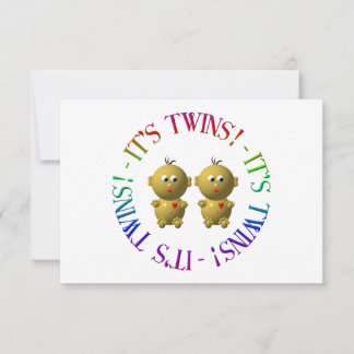 Het is tweeling!