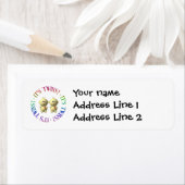 Het is tweeling! etiket (Insitu)