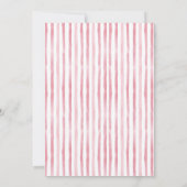 Het is Tweeling Roze Script Baby Jurken Kaart (Achterkant)