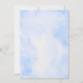 Het is Twins Baby shower Invitation Kaart (Achterkant)