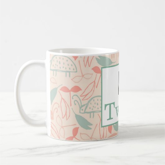 Het is Twins. Baby shower partij voor Mok (Links)