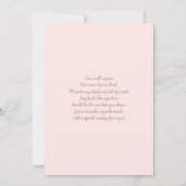 Het is Twins Boho Pampas Baby shower Girl Uitnodig Kaart (Achterkant)