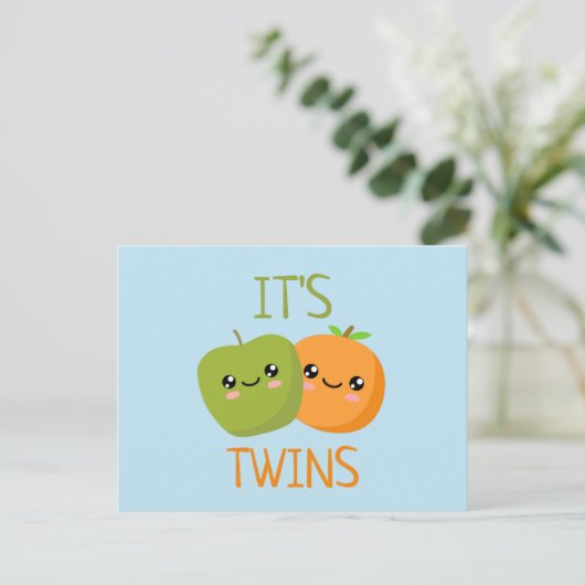 Het is Twins Briefkaart (Staand voorkant)
