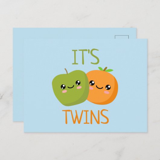 Het is Twins Briefkaart (Voorkant / Achterkant)