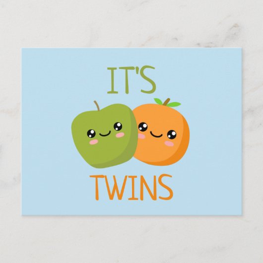 Het is Twins Briefkaart (Voorkant)