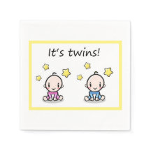 Het is Twins, Decoration, Mixed Twin Baby shower