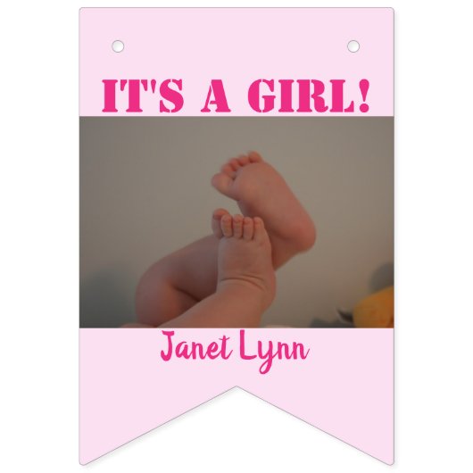 Het is Twins Girl's Banner (Tweede vlag)