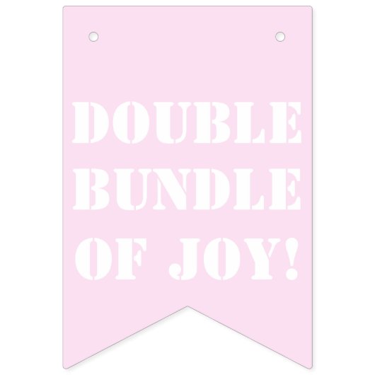 Het is Twins Girl's Banner (Eerste vlag)