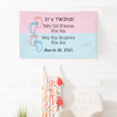 Het is Twins Indoor Baby Banner (Insitu)