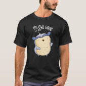 Het is Uil Goede Grappige Vogel Pun Dark BG T-shirt (Voorkant)