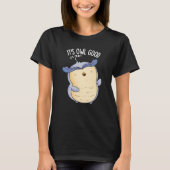 Het is Uil Goede Grappige Vogel Pun Dark BG T-shirt (Voorkant)